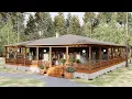 The Ideal Cottage Farmhouse with a Beautiful Wrap Porch