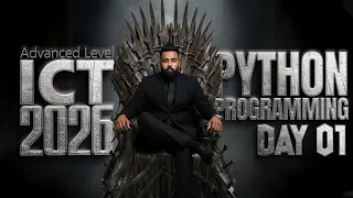 ICT 2026 Python programming Complete Lesson - DAY 01