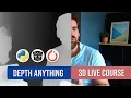 2D Image to 3D Point Cloud with DepthAnything Live Course Monocular Depth Estimation
