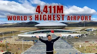 Download Fly to the World's HIGHEST Airport - Daocheng Yading MP3