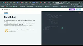 21 Data Hiding Python Intermediate Sololearn