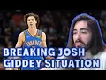 Looking into the Breaking Josh Giddey Scandal MoistCr1tikal