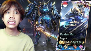 REVIEW SKIN COLLECTOR TITANS ARGUS RAIDEN MARU - Mobile legends