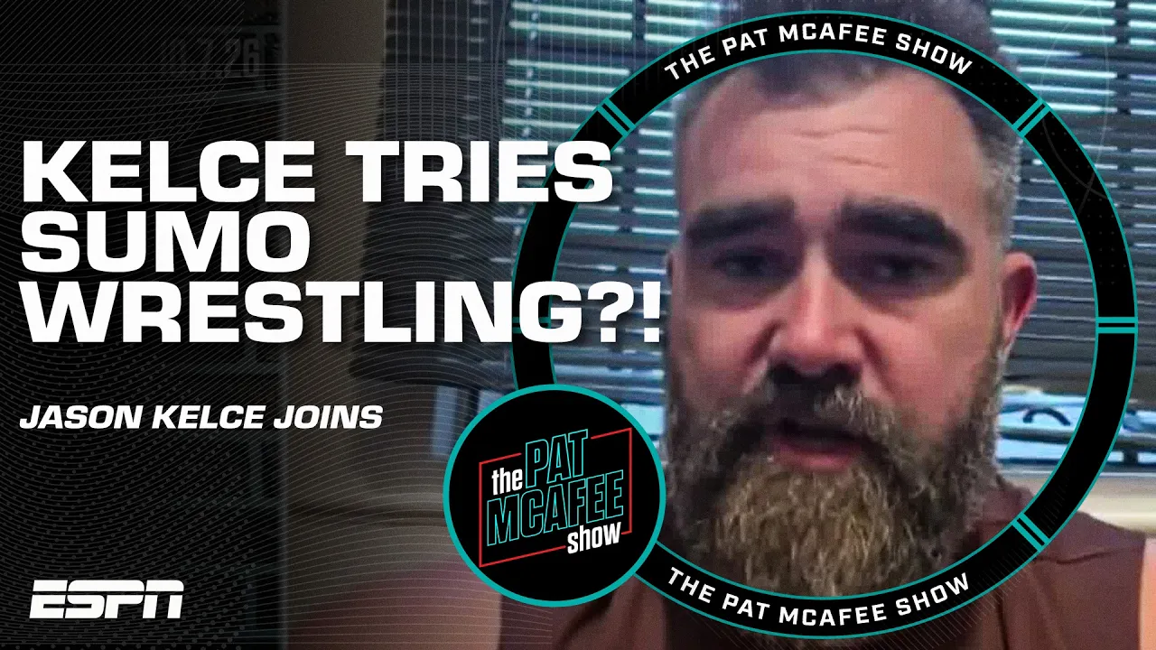 Jason Kelce tries RUGBY and SUMO WRESTLING?! 😂 | The Pat McAfee Show