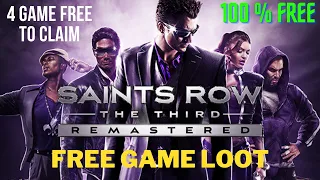 Download Saints Row The Third Remastered Free To Claim | Epic Store Free Game Download | Origin Free Pc Game MP3