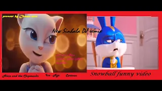 snowball funny video part 2 new sinhala remix snowball chipmunks and ice age cartoon video
