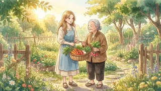 a cozy day with grandma u0026 grandpa cooking and living slowly anime village life