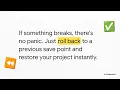 Git Time Machine for Projects