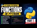 Python Functions Part 1 User-Defined Functions Easy Examples Python Tutorial for Beginners