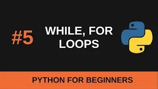 Python Beginner Tutorial - Loops