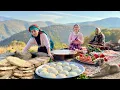 Download Lagu Village Life in Northern Iran | Baking Tandoori Bread \u0026 Making Omelette for Dinner