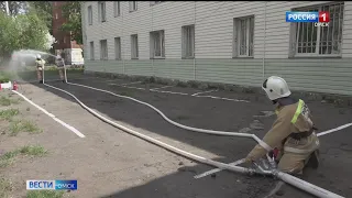 Омские бойцы студенческих отрядов будут помогать спасателям во время пожаров