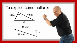 Teorema de Pitágoras | Ej. 3 y 4 #julioprofe