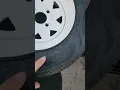 12 inch trailer tire upgrade Harbor Freight trailer