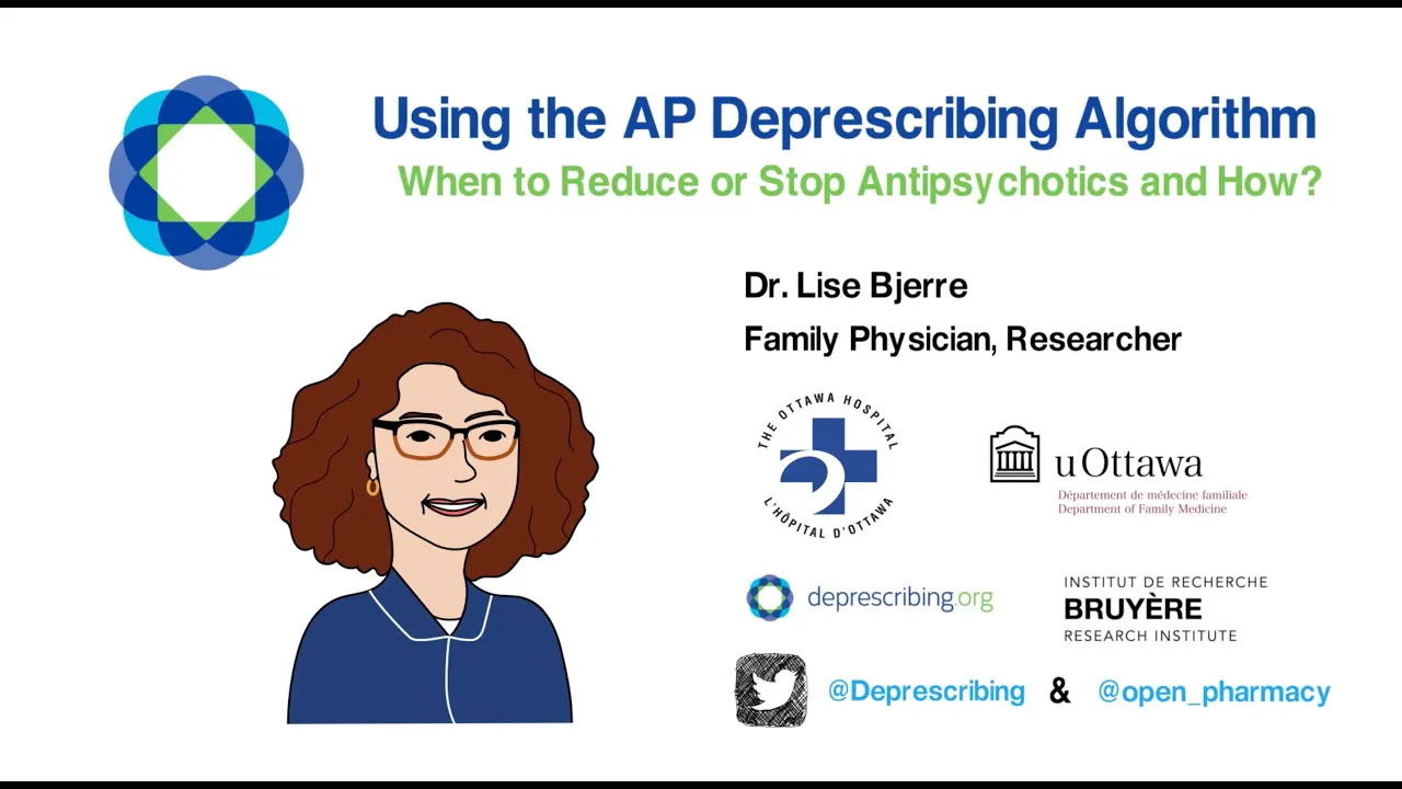 Using the Antipsychotic (AP) Deprescribing Algorithm