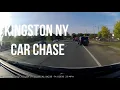 Police Car Chase in Kingston NY on 2025 Ulster County Elderly Scam Pursuit