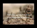 Lucky Dube; Soldier confessions of a soldier with lyrics