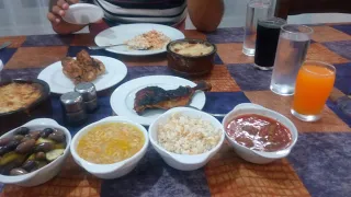 73 فندق هنى مون بمرسى مطروح ميدان البوسيت الجزء الثالث المطعم والبوفيه والوجبات البيت المصرى العصرى 