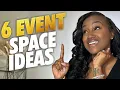 6 event space ideas how to make money with a event space