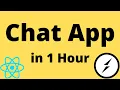 Chat app React Socket IO in 1 Hour