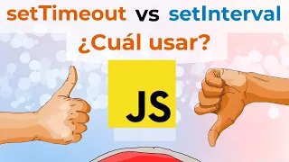 setInterval VS setTimeout de JAVASCRIPT EJEMPLOS reales Cual es mejor Que DIFERENCIAS hay
