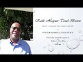 Thanksgiving Service for Keith Haynes Tossel Brown