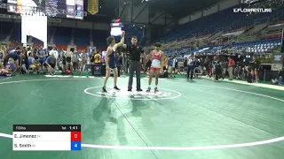 113 Lbs Cons 64 2 Eamonn Jimenez Texas Vs Sam Smith Wisconsin