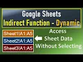 Google Sheets Indirect Function