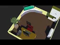 Wall following and obstacle avoidance using Q-Learning Reinforcement Learning