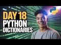 Day 18 Python Dictionaries Mastery Add Remove Nested Loop Copy Machine Learning Challenge