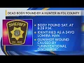 Hunter found dead by Fond du Lac County tree stand investigation reveals unintended discharge