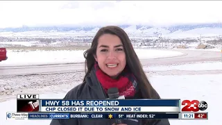 Highway 58 Now Open