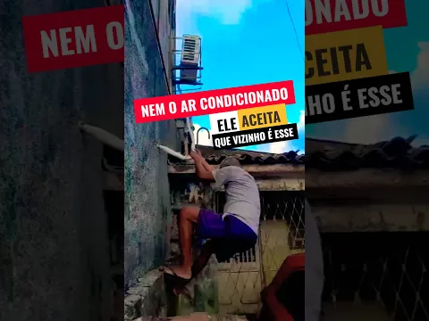 Vizinho tenta impedir o uso do Ar-condicionado 🤯 #viral #foryou #shorts