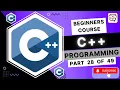 Precompiled Headers GUI Design C Advanced Level C Tutorials C Basics Pt 28