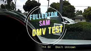 real dash cam whittier dmv real test route - 4 behind wheel drive test by fullerton sam