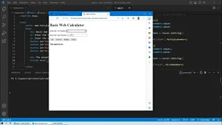 Creating a calculator using typescript html