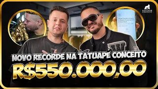 ELE GASTOU 550K E QUEBROU O RECORDE NA TATUAPE CONCEITO