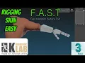 3DS MAX - Plugin F A S T Rigging Skin Easy Tutorial