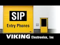Viking E-20-IP-EWP Handsfree VoIP Entry Phone with Enhanced Weather Protection - Video 3 of 2