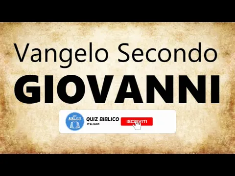 Download MP3 43 - Vangelo Secondo Giovanni (BIBBIA ITALIANA IN AUDIO)