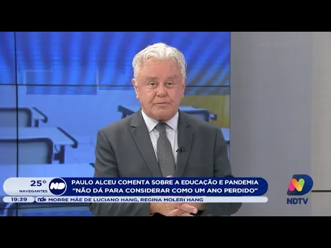 "É um legado da pandemia", Paulo Alceu sobre ensino híbrido nas escolas