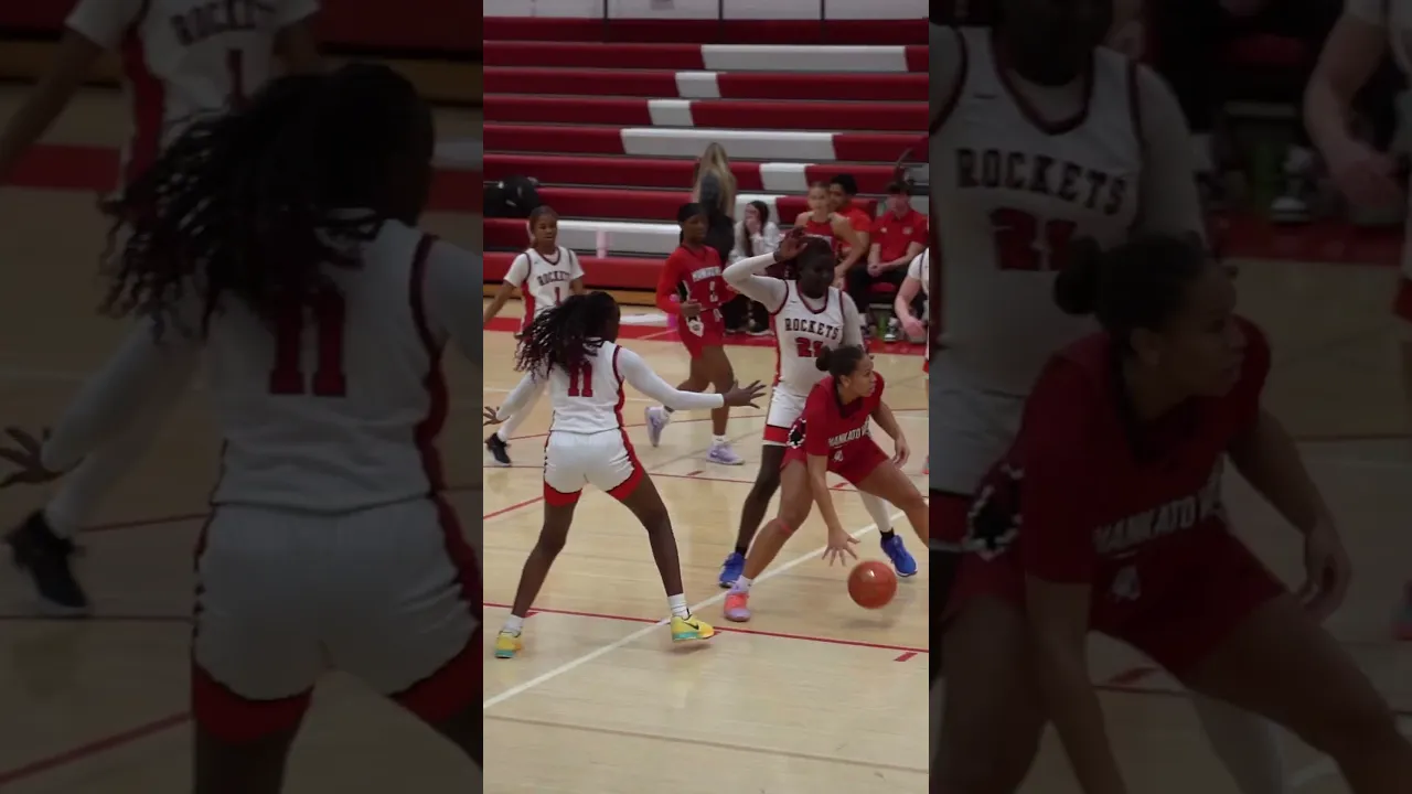 Mankato West Girls Basketball Playoff Game