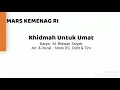 Download Lagu Alhamdulillah... (MARS KEMENAG RI - Khidmah Untuk Umat - Karya : M. Ridwan Taiyeb