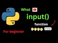 The Ultimate Guide To INPUT FUNCTION IN PYTHON