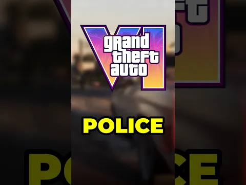 GTA 6 Police Will Remember You 🤯 #shorts