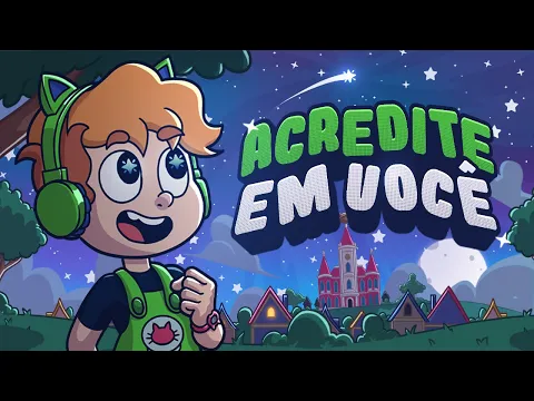 ACREDITE EM VOCÊ ? Gato Galactico | Clipe de Música em Desenho Animado para Crianças