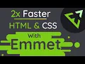 Learn Emmet for Faster HTML and CSS Workflow Emmet Tutorial