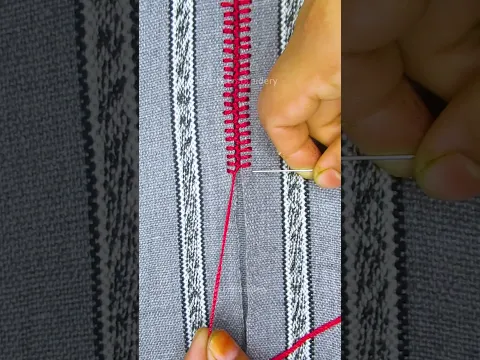 Refined handmade embroidery design! ❤ Part-2 #diy #embroidery #latest