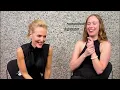 Gillian Anderson and Hannah Einbinder flirting with each other for 6 minutes straight 