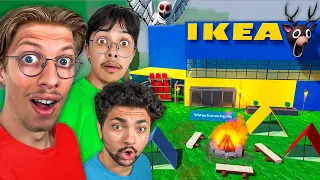 We Built The BEST IKEA Of 99 Nights In The Forest Ft Clinko And Litsu 
